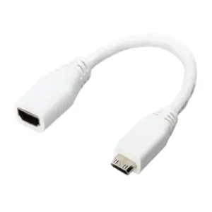 Raspberry Pi Official Mini HDMI to HDMI-A Cable, 10cm