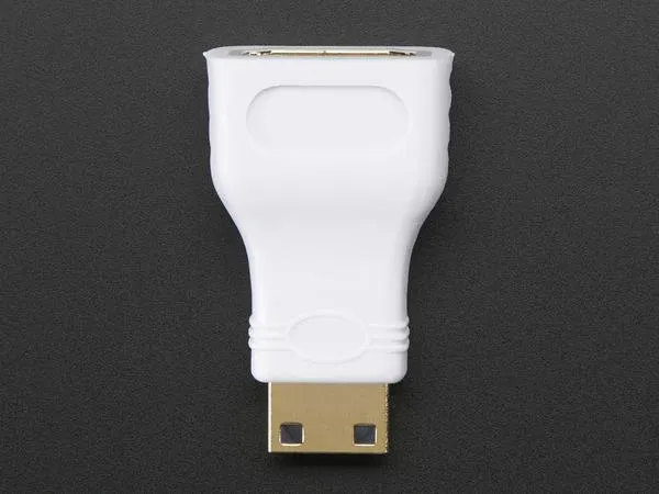 Raspberry Pi Official Mini HDMI to HDMI Adapter - Image 2