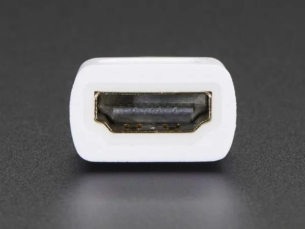Raspberry Pi Official Mini HDMI to HDMI Adapter - Image 4