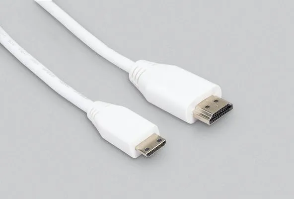 Raspberry Pi Official Mini to Standard HDMI Cable 1m - Image 2