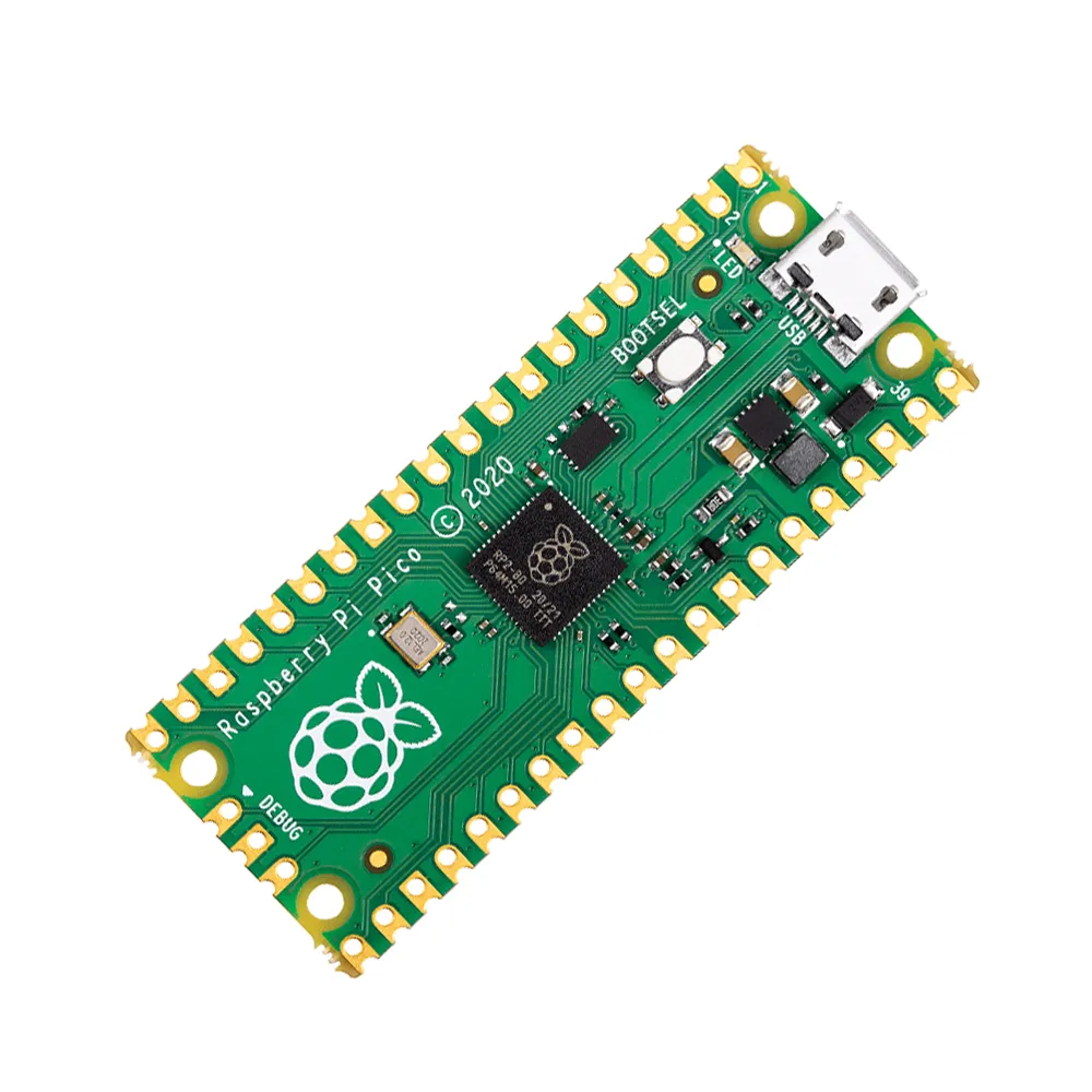 Raspberry Pi Pico with Headers and Micro USB Cable