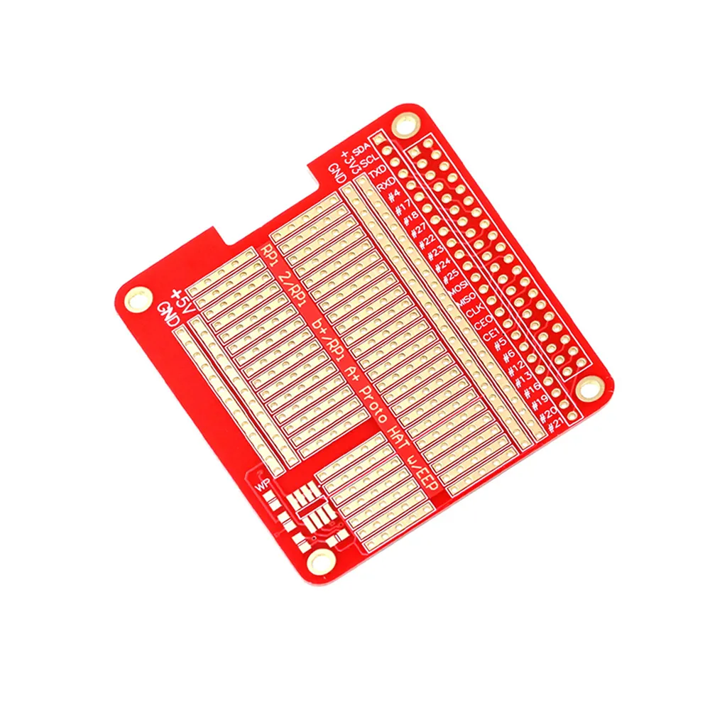 Raspberry Pi Proto HAT Shield for Pi 3/4B