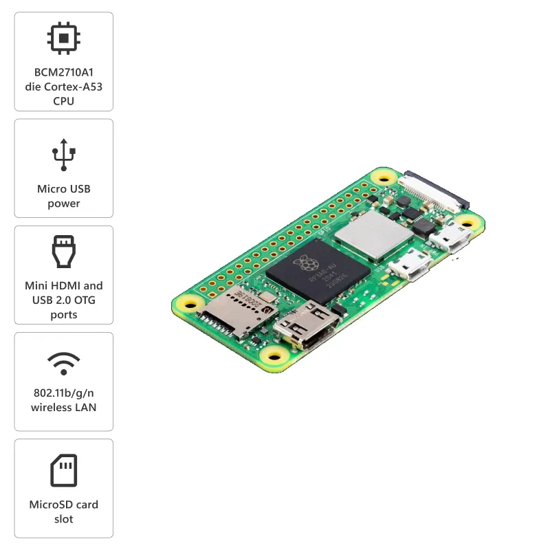 Raspberry Pi Zero 2 W: Quad-Core IoT Board - Image 5