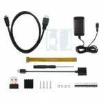 Raspberry Pi Zero W Kit w/ Case, Cables, PSU & Heatsink