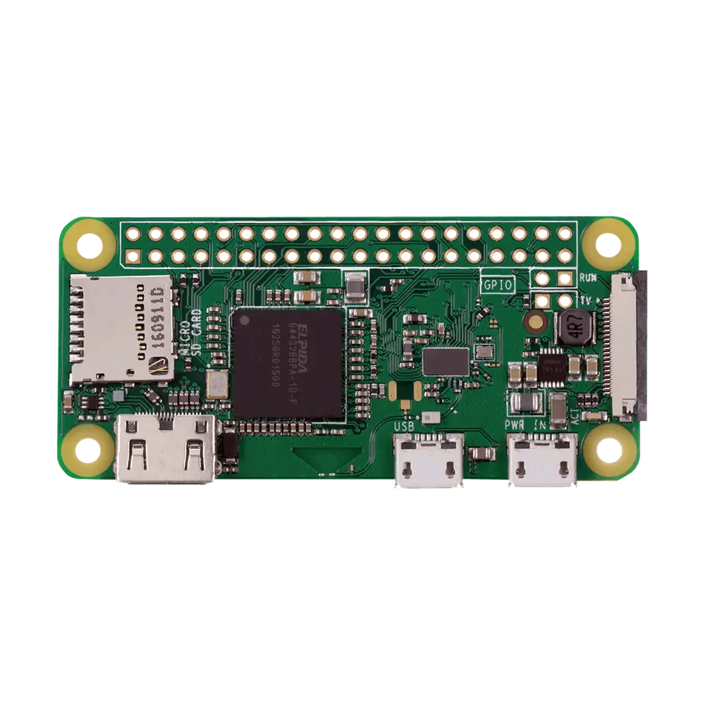 Raspberry Pi Zero W WH with Pre-Soldered Header - Image 2