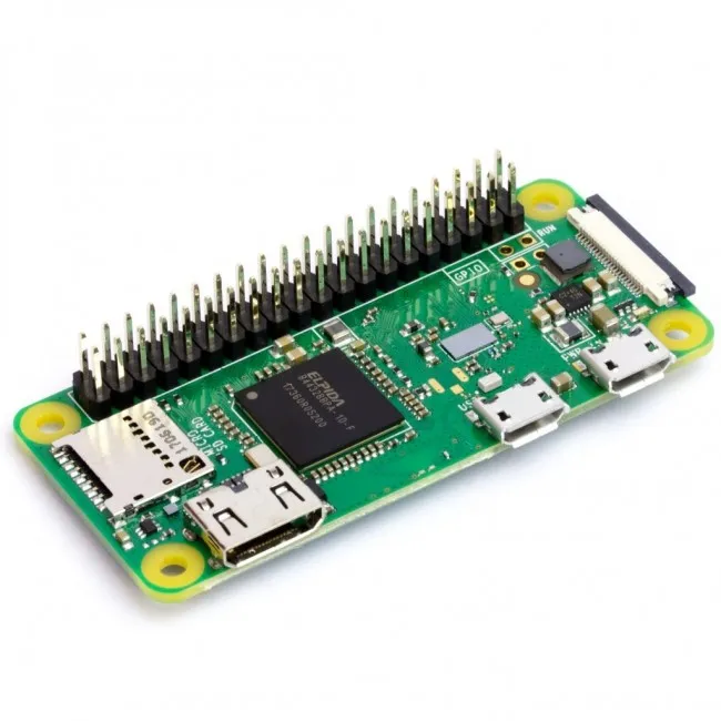 Raspberry Pi Zero W WH with Pre-Soldered Header - Image 4
