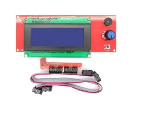 RepRapDiscount 2004 LCD Smart Controller with Adapter