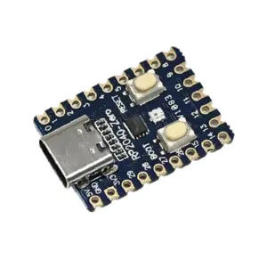 RP2040-Zero Microcontroller without Soldering