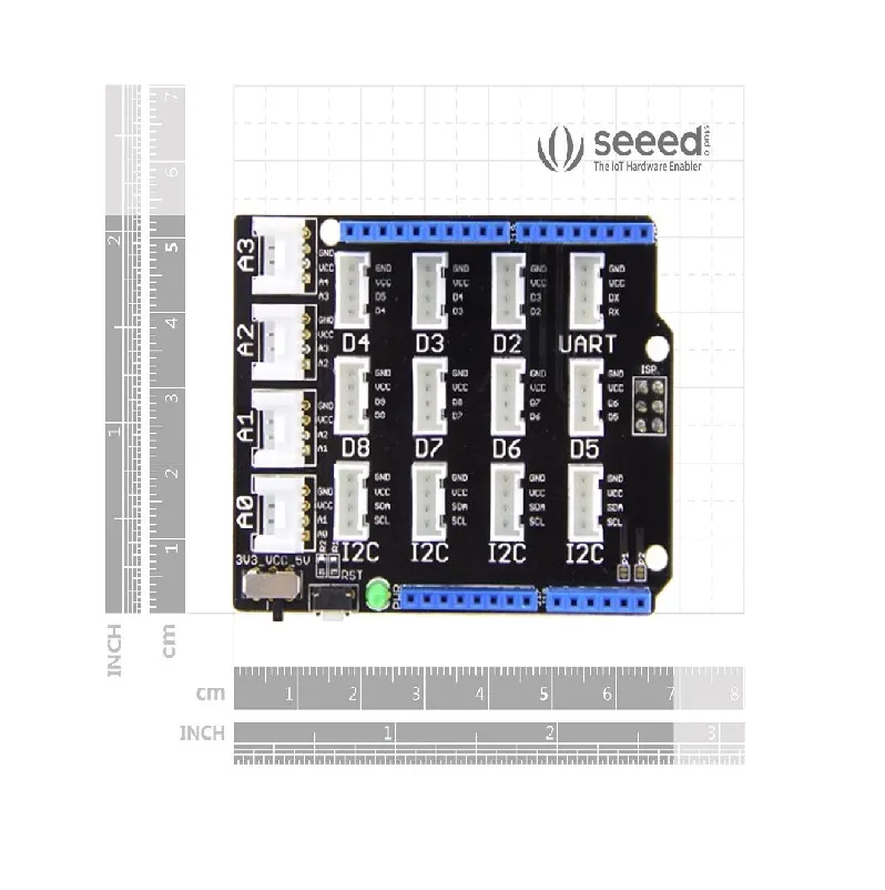 Seeed Studio Studio Base Shield V2 for Arduino Prototyping - Image 4