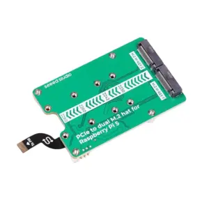 Seeed Studio Studio Dual M.2 PCIe HAT for Raspberry Pi 5 NVMe/AI