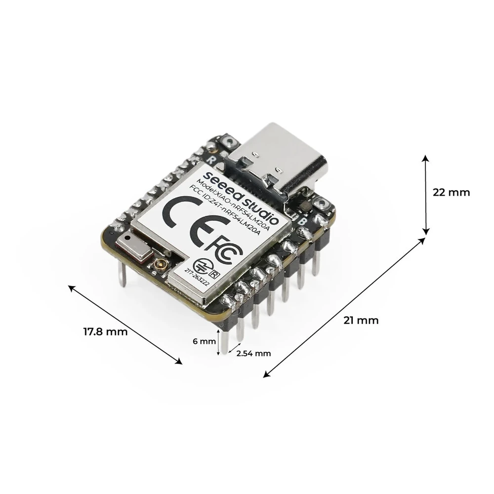 Seeed Studio Studio XIAO nRF54LM20A Sense, Pre-Soldered - Image 4