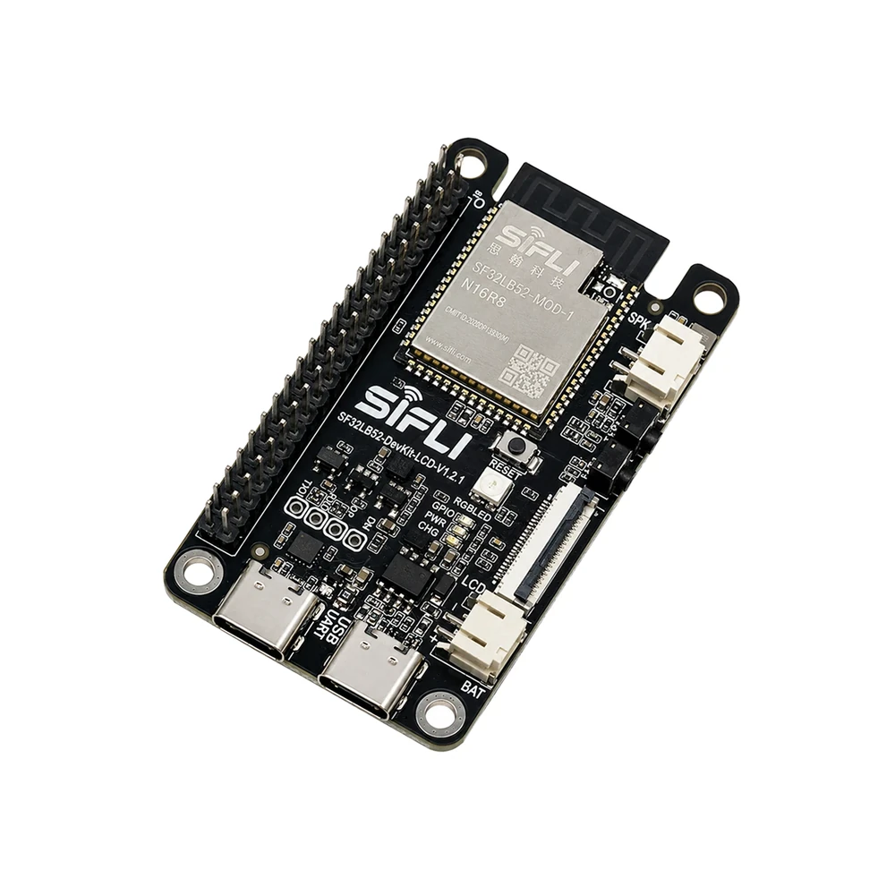 SIFLI SF32LB525 LVGL Bluetooth Multimedia Dev Board