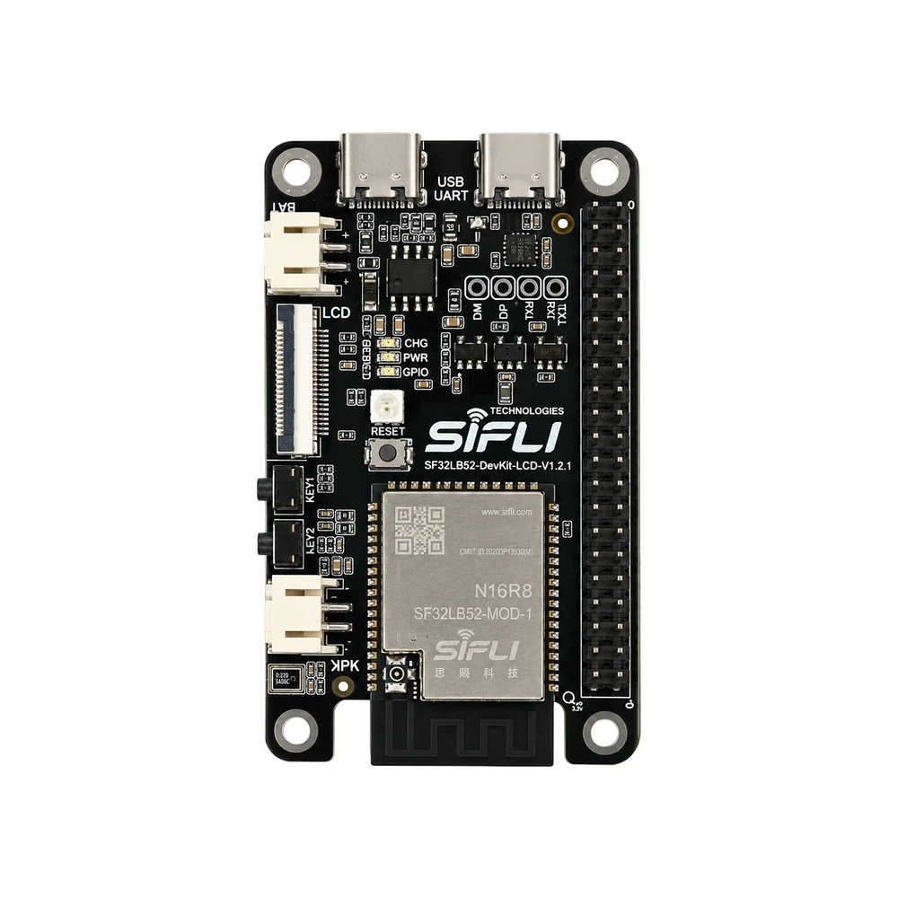 SIFLI SF32LB525 LVGL Bluetooth Multimedia Dev Board - Image 2