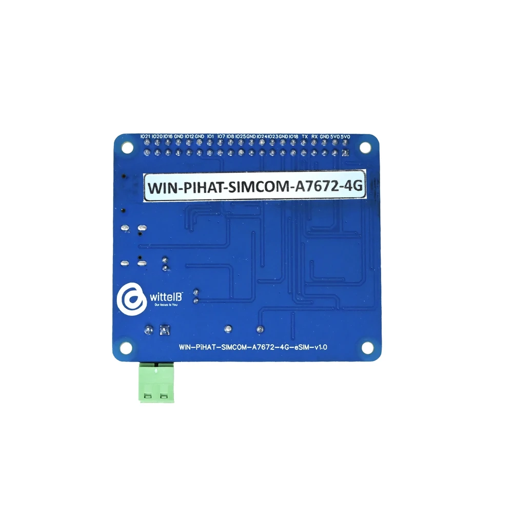 SIMCom A7672S 4G LTE Pi HAT for Raspberry Pi - Image 3