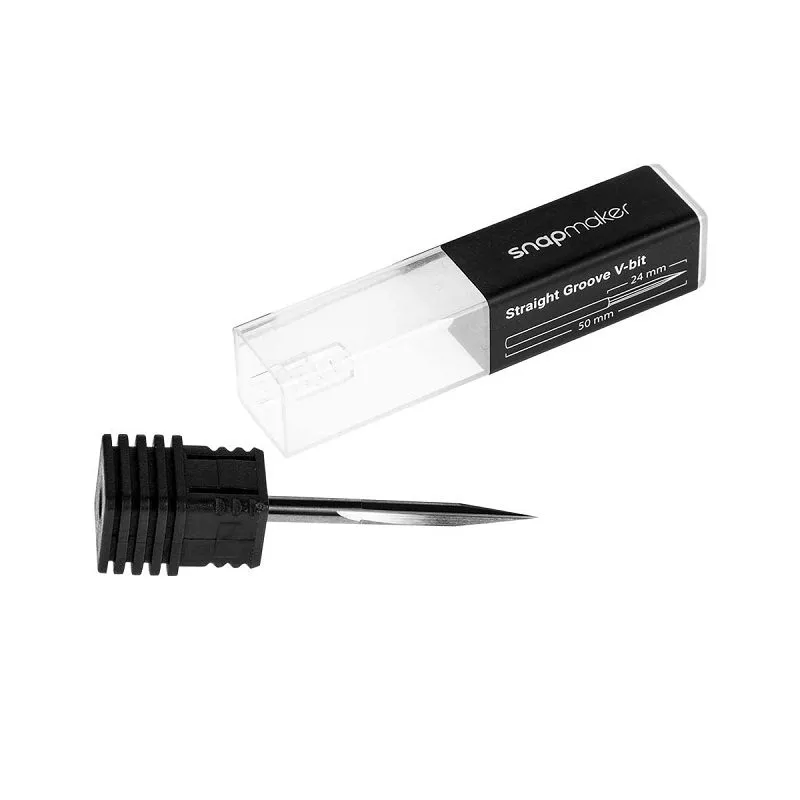 Snapmaker Straight Groove V-bits for CNC Machining (3-Pack) - Image 3