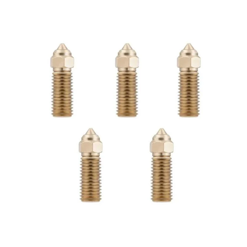 Sovol High Flow Brass Nozzle (SV06plus) 04mm x 5 - Image 2