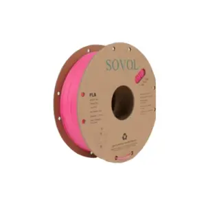 SOVOL Matte PLA Filament, 1.75mm, Neon Pink