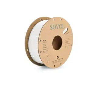 SOVOL Matte PLA Filament, 1.75mm, White, 1kg