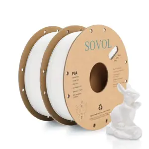 SOVOL Matte PLA Filament 1.75mm White 2kg