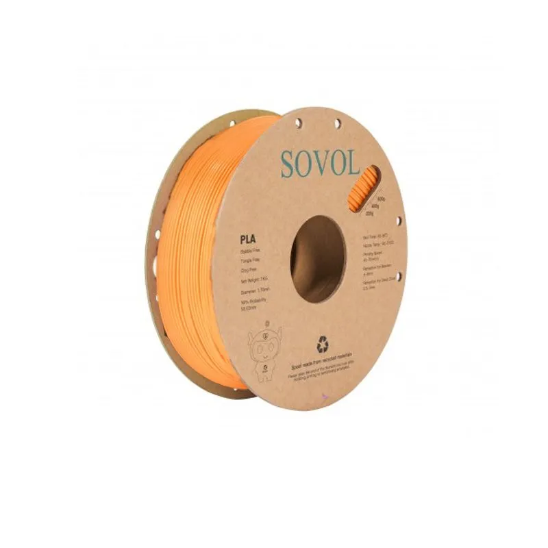 SOVOL Silk PLA Filament Red Gold 1.75mm 1kg