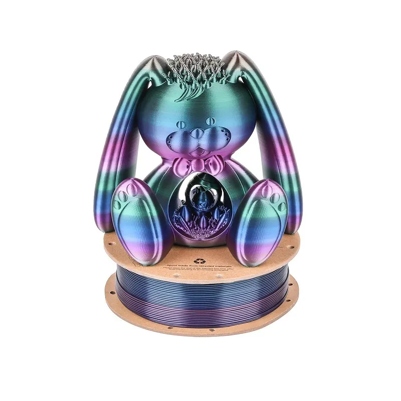 SOVOL Silk Rainbow PLA Filament 1.75mm 1kg - Image 2