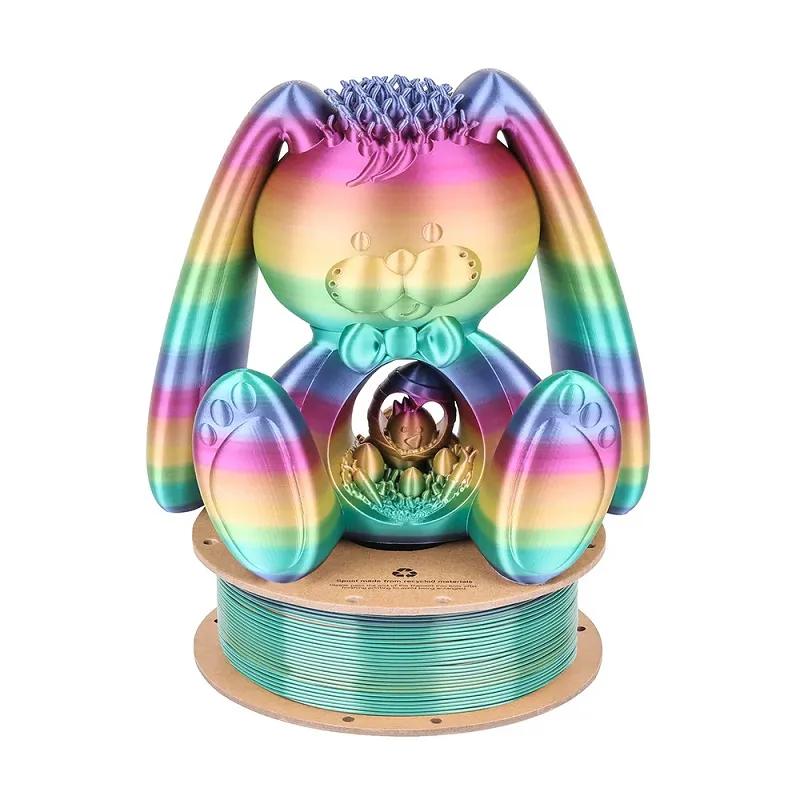 SOVOL Silk Rainbow PLA Filament Candy 1.75mm 1kg - Image 2