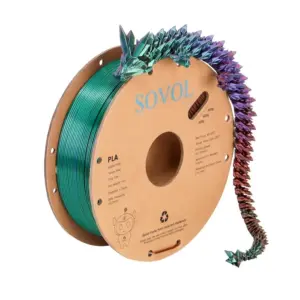 SOVOL Silk Rainbow PLA Filament Forest