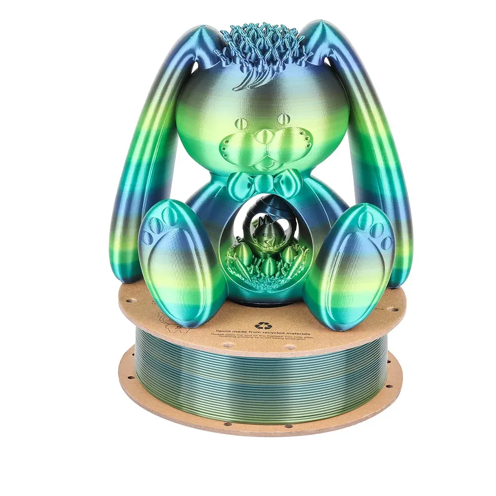 SOVOL Silk Rainbow PLA Filament Forest - Image 2