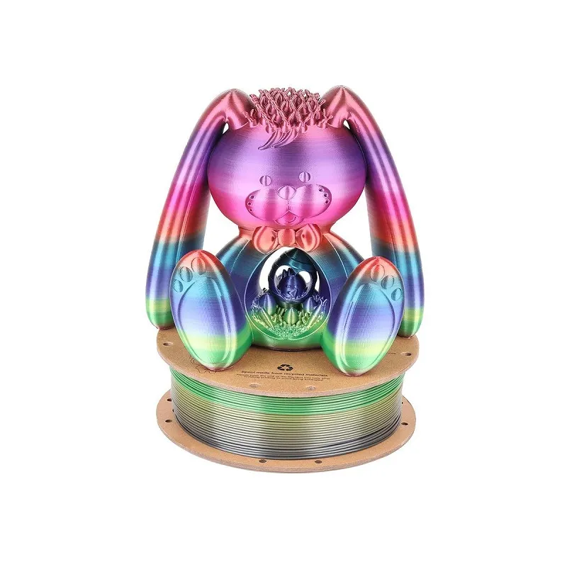 SOVOL Silk Rainbow PLA Filament Red 1kg - Image 2