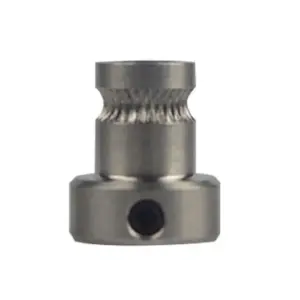 Stainless Steel Extruder Pulley for 3mm Filament 5mm Bore