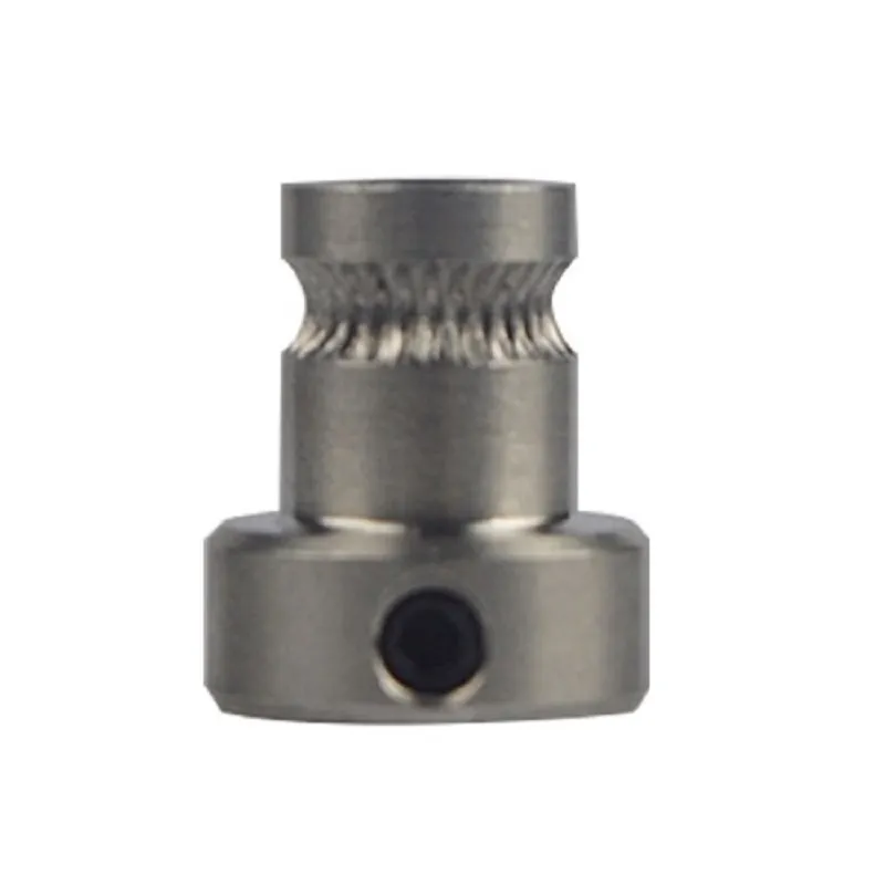 Stainless Steel Extruder Pulley for 3mm Filament 5mm Bore