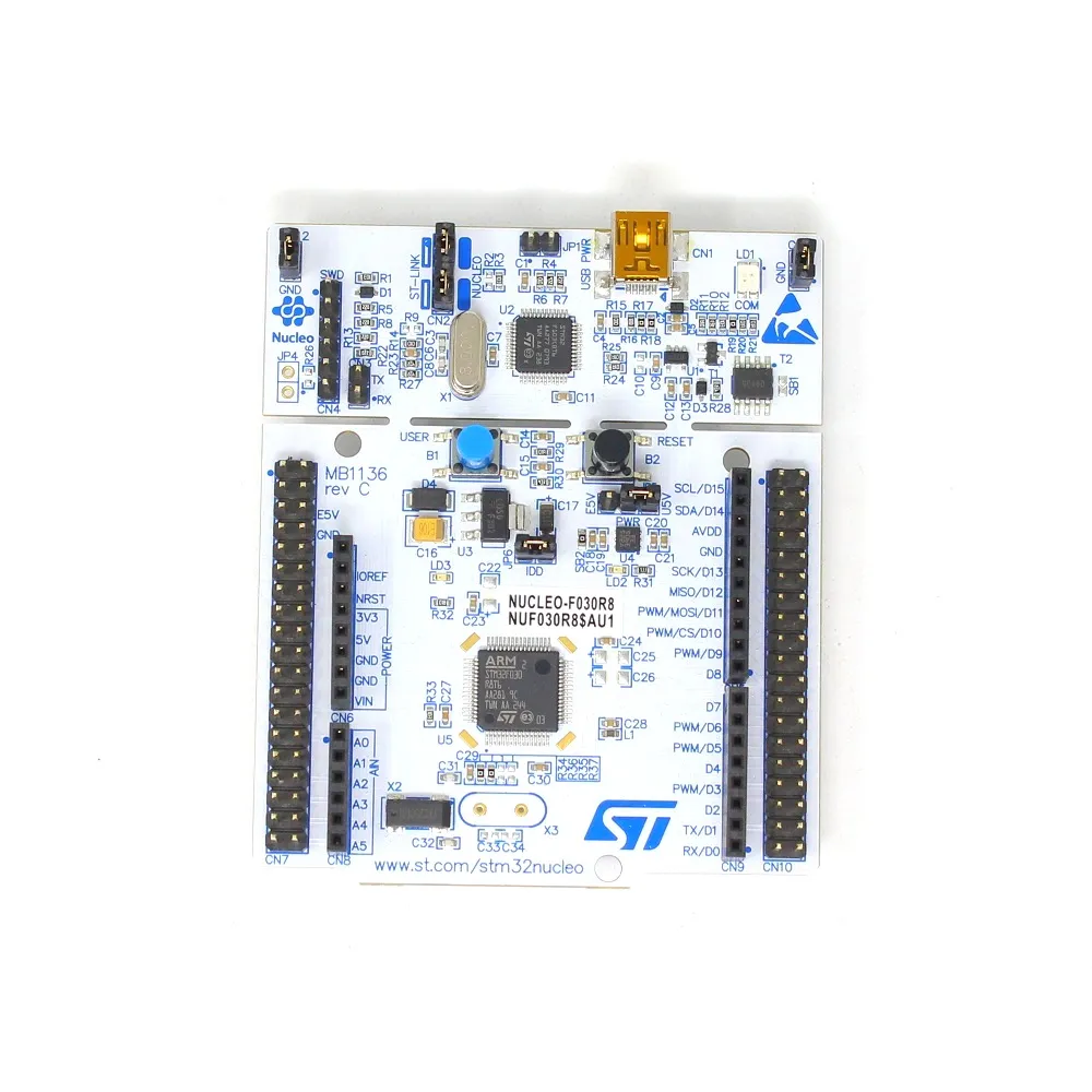 STM32 Nucleo-F030R8 Development Board w/ F030R8T6 MCU - Image 2