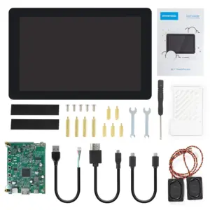 SunFounder 10.1" IPS Touch Screen for Raspberry Pi 5 w/ USB-C PD