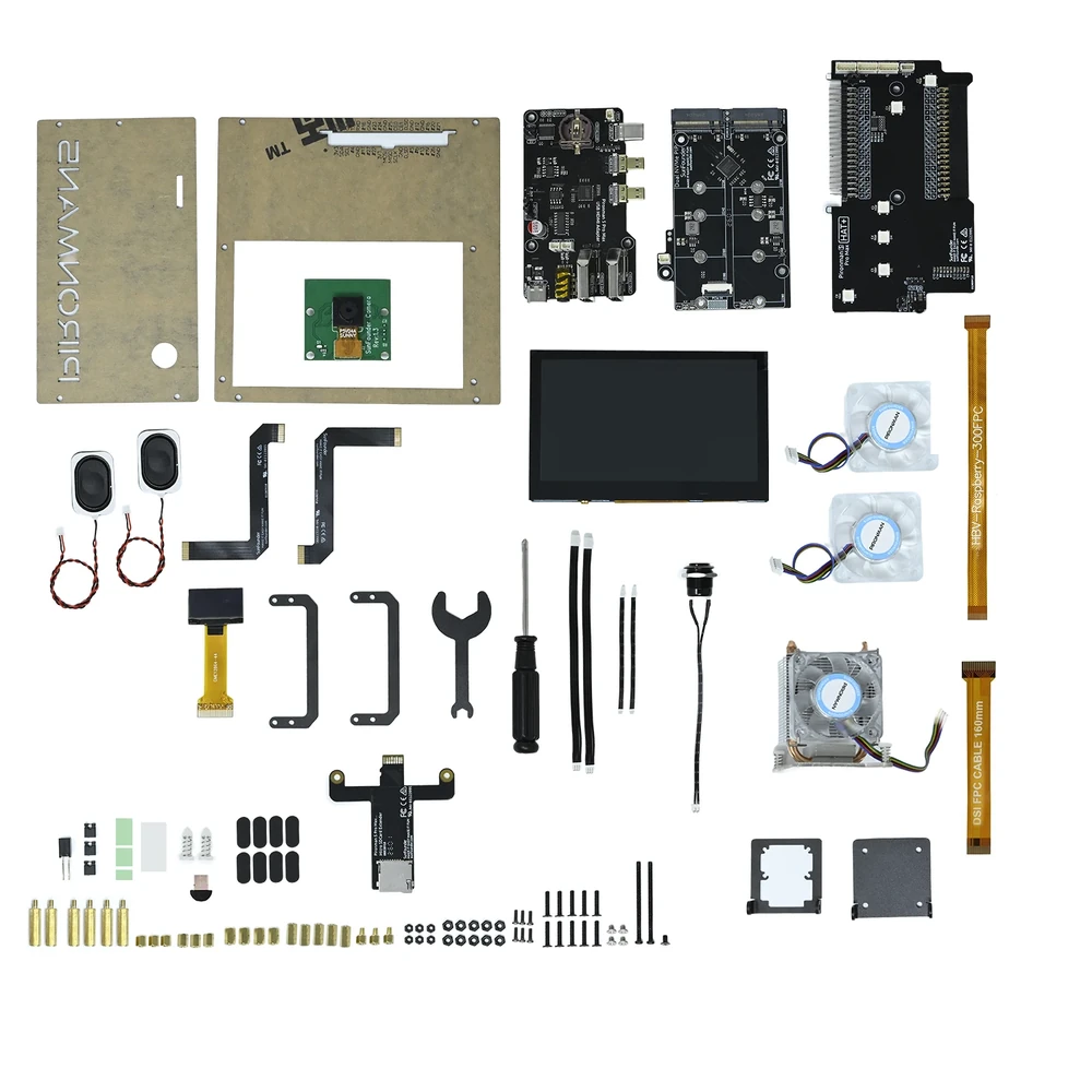 SunFounder Pironman 5 Pro Max Case for Raspberry Pi 5 w/ 4.3" Touch - Image 3