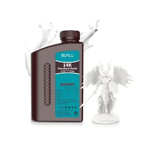 SUNLU 14K Standard Photopolymer Resin - White, 1kg