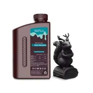 SUNLU 14K Water Washable Resin, Black, 1kg