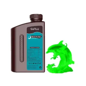 SUNLU Glow-in-Dark Green Resin - 1kg for 3D Prints