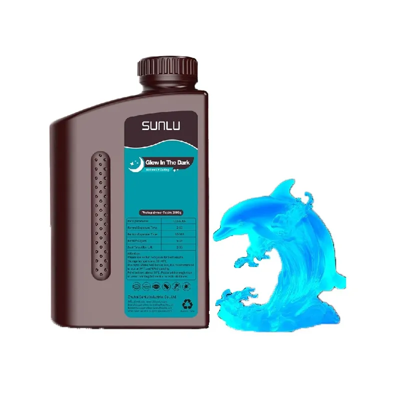 SunLu Glow-in-the-Dark Resin Blue 1kg