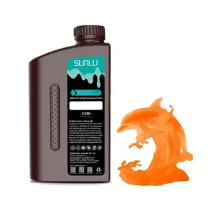 SunLu Glow-in-the-Dark Resin, Orange, 1kg