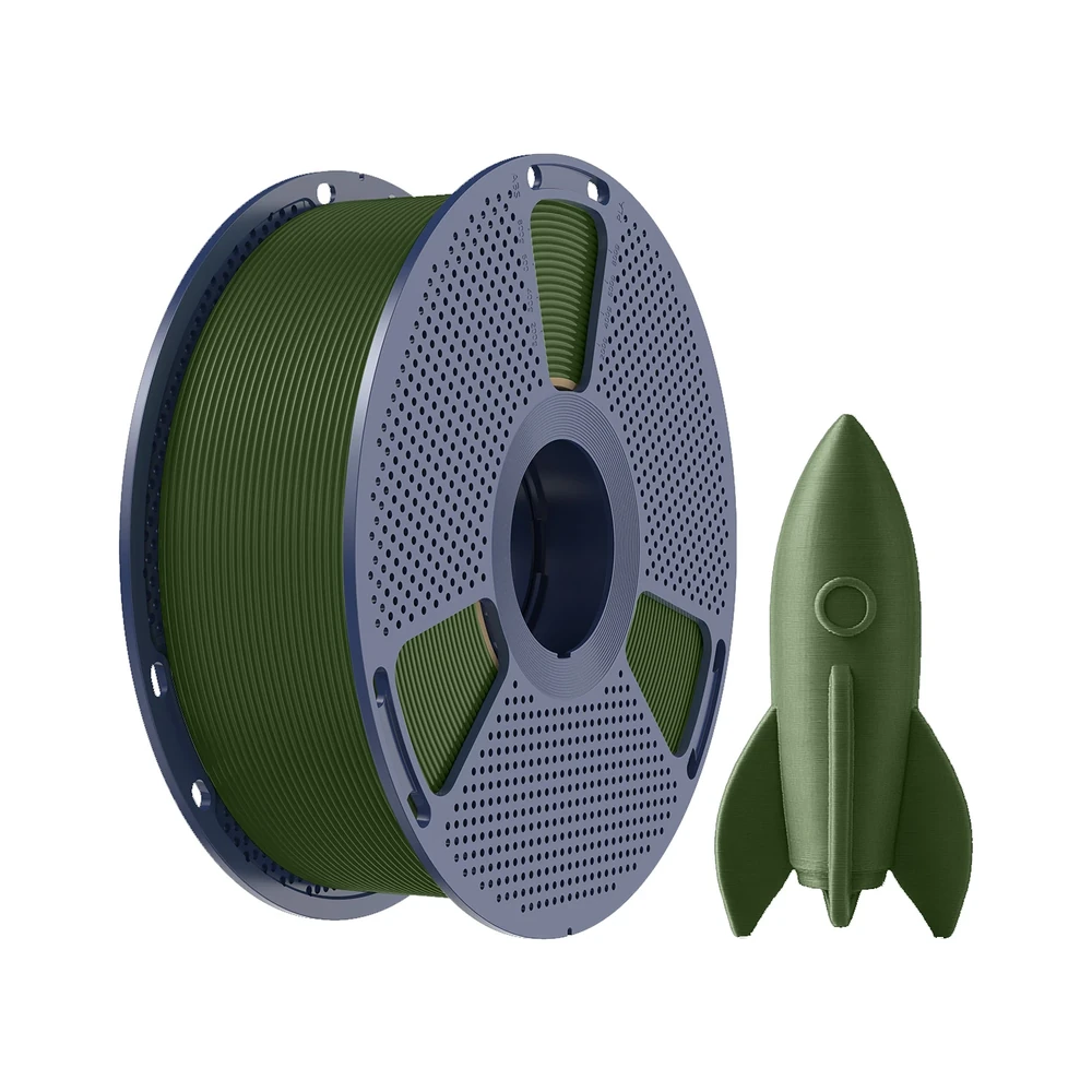 SUNLU High Speed PLA+ 1.75mm Olive Green 1kg Filament