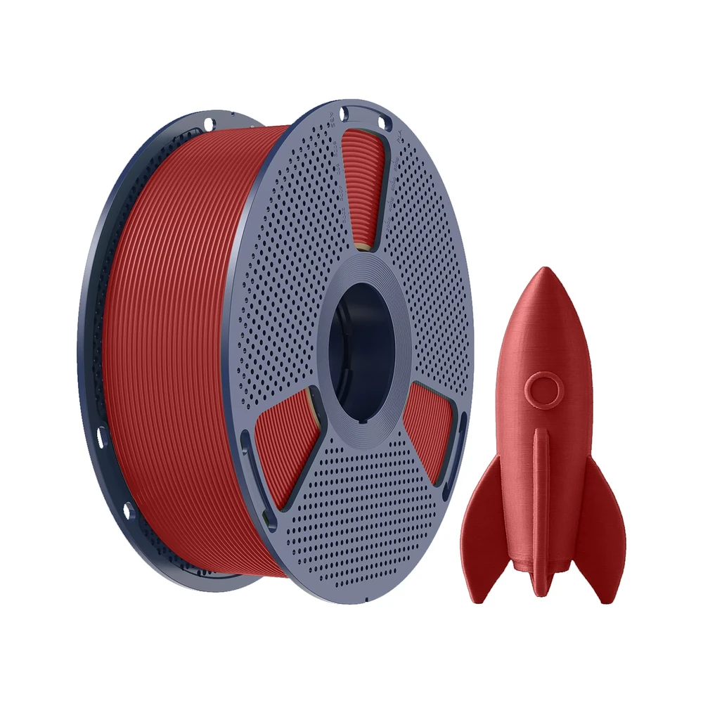 SUNLU High Speed PLA+ Red Filament (1kg, 1.75mm)