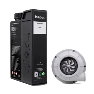 SUNLU INSLOGIC Tough 3D Resin - Grey 1kg Bottle