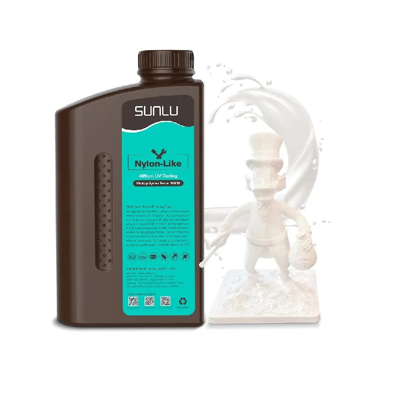SUNLU PA (Nylon) Like Resin - White, 1kg Bottle