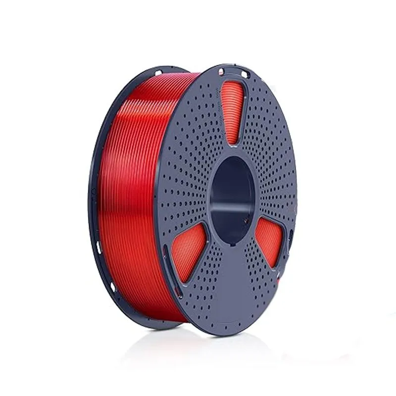 SUNLU PLA+ 1.75mm Filament - Transparent Red 1kg