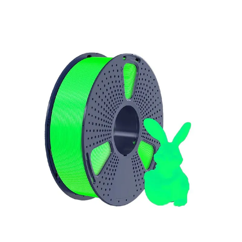 SUNLU PLA Glow-in-the-Dark Green Filament 1.75mm 1kg - Image 2