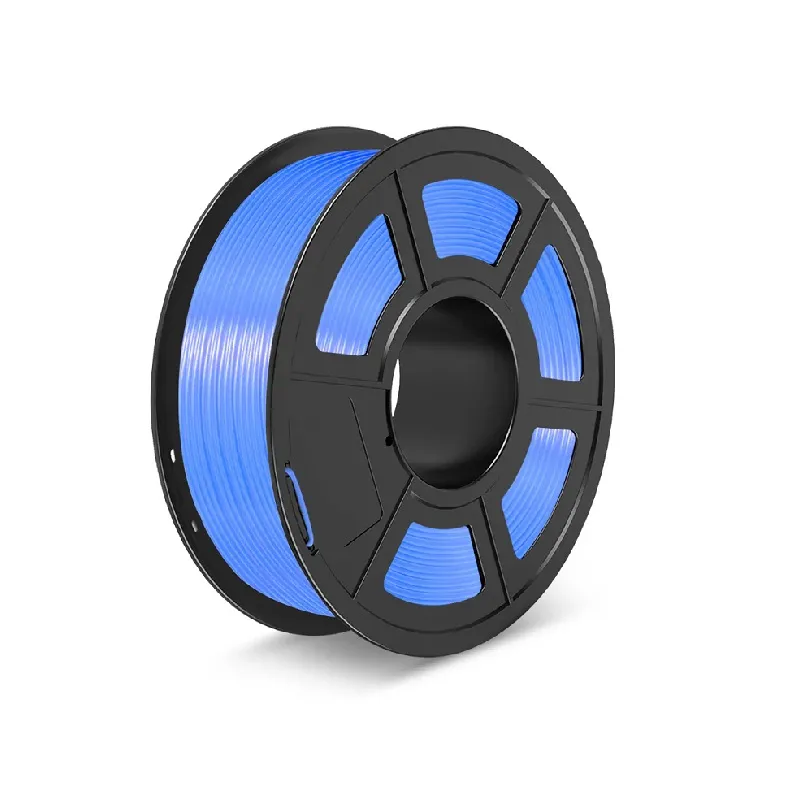 SUNLU PLA+ Transparent Blue 1.75mm 1kg Filament - Image 2