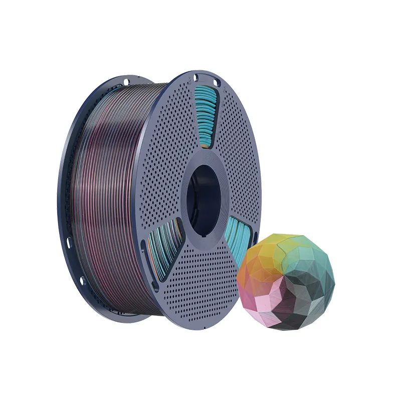 SUNLU Silk PLA+ 1.75mm Four-Color Filament (1kg)