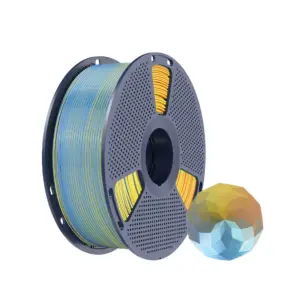 SUNLU Silk PLA+ 1.75mm Quad-Color Filament, 1kg Spool