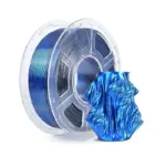 SUNLU Silk PLA+ Black Blue 1.75mm Filament - 1kg