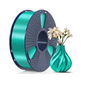 SUNLU Silk PLA+ Green 1.75mm Filament 1kg Spool